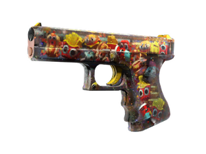 Glock-18 | Нападение жора (Закалённое в боях)