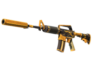 StatTrak™ M4A1-S | Золотая спираль (Немного поношенное)