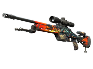 SSG 08 | Пламя дракона (Поношенное)