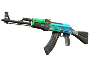 AK-47 | Ледяной уголь (Немного поношенное)