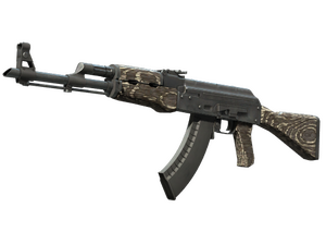 Сувенирный AK-47 | Черный глянец (Закалённое в боях)